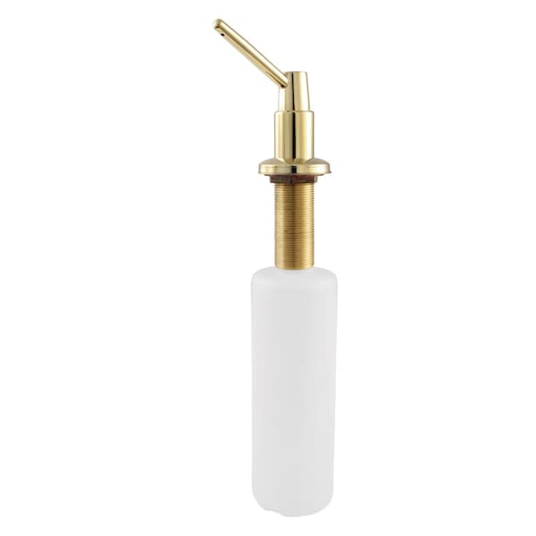 SD8642 Elinvar Soap Dispenser, Polished Brass